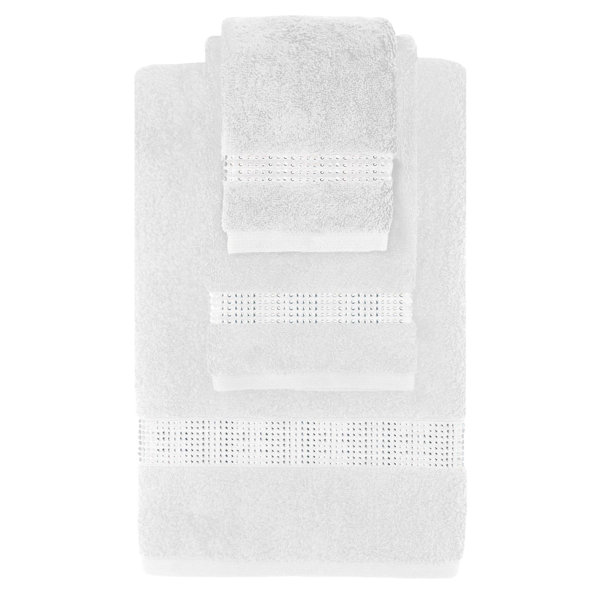 Everly Quinn Arlynn Cotton Blend Bath Towels & Reviews Wayfair Canada